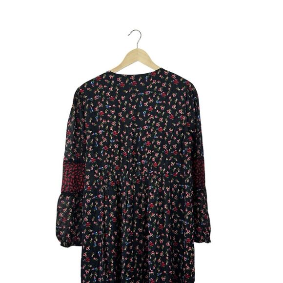 The Pyramid Collection Medium Midi Maxi Dress Prairie Prairiecore Black Womens - Picture 15 of 16